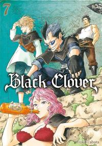 Black Clover. Tom 7. Autor: Yuuki Tabata. Dobreksiazki.pl Okładka książki Black Clover. Tom 7