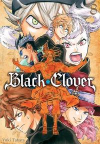 Black Clover. Tom 8. Autor: Yuuki Tabata. Dobreksiazki.pl Okładka książki Black Clover. Tom 8