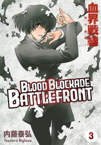 Blood Blockade Battlefront. Tom 3. Autor: Yasuhiro Nightow. Dobreksiazki.pl Okładka książki Blood Blockade Battlefront. Tom 3