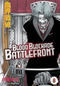 Blood Blockade Battlefront. Tom 8. Autor: Yasuhiro Nightow. Dobreksiazki.pl Okładka książki Blood Blockade Battlefront. Tom 8