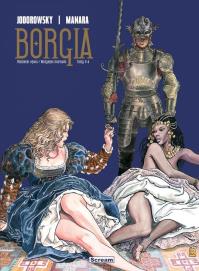 Borgia T.3-4. Autor: Alejandro Jodorowsky, Manara Milo. Dobreksiazki.pl Okładka książki Borgia T.3-4