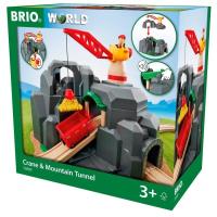 Brio Dźwig i Tunel Górski. Wydawca: Ravensburger. Dobreksiazki.pl Opakowanie Brio Dźwig i Tunel Górski