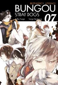 Bungo Stray Dogs 07. Autor: Kafka Asagiri. Dobreksiazki.pl Okładka książki Bungo Stray Dogs 07