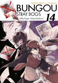 Bungo Stray Dogs 14. Autor: Kafka Asagiri. Dobreksiazki.pl Okładka książki Bungo Stray Dogs 14
