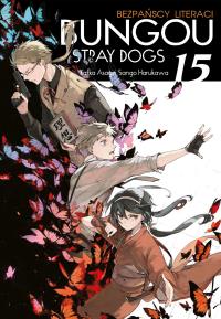 Bungo Stray Dogs 15. Autor: Kafka Asagiri. Dobreksiazki.pl Okładka książki Bungo Stray Dogs 15