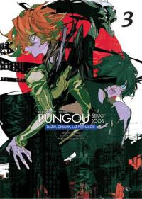Bungou Stray Dogs Dazai Chuuya lat 15 . Tom 3. Autor: Kafka Asagiri, Shiwasu Hoshikawa. Dobreksiazki.pl Okładka książki Bungou Stray Dogs Dazai Chuuya lat 15 . Tom 3