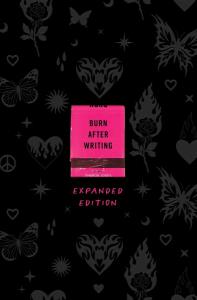 Burn After Writing. Autor: Jones, Sharon. Dobreksiazki.pl Okładka książki Burn After Writing