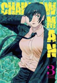 Chainsaw man. Tom 3. Autor: Tatsuki Fujimoto. Dobreksiazki.pl Okładka książki Chainsaw man. Tom 3