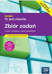 Chemia LO Nowa To jest chemia Zbiór ZR 2024. Autor: Megiel Elżbieta, Świderska Grażyna, Banaszkiewicz. Dobreksiazki.pl Okładka książki Chemia LO Nowa To jest chemia Zbiór ZR 2024