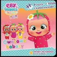 Cry babies. Puzzle i kolorowanki. Owocowe bobasy. Autor: Praca zbiorowa. Dobreksiazki.pl Okładka książki Cry babies. Puzzle i kolorowanki. Owocowe bobasy