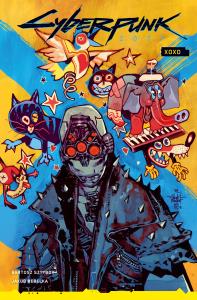 Cyberpunk 2077. XOXO. Autor: Sztybor Bartosz, Jakub Rebelka. Dobreksiazki.pl Okładka książki Cyberpunk 2077. XOXO