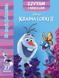 Okładka książki Czytam i naklejam. Disney Kraina Lodu II