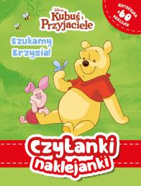 Okładka książki Czytanki naklejanki. Szukamy Krzysia. Disney