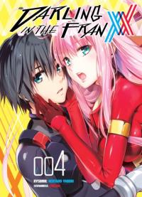 Darling in the Franxx. Tom 4. Autor: Yabuki Kentaro, CODE:000. Dobreksiazki.pl Okładka książki Darling in the Franxx. Tom 4