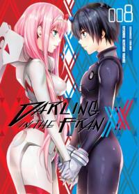 Darling in the Franxx. Tom 8. Autor: Yabuki Kentaro, CODE:000. Dobreksiazki.pl Okładka książki Darling in the Franxx. Tom 8