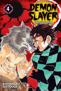 DEMON SLAYER, VOL. 04 PA. Autor: Gotouge Koyoharu. Dobreksiazki.pl Okładka książki DEMON SLAYER, VOL. 04 PA