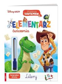 Disney Uczy. Elementarz ćwiczenia. Litery. Autor: Praca zbiorowa. Dobreksiazki.pl Okładka książki Disney Uczy. Elementarz ćwiczenia. Litery