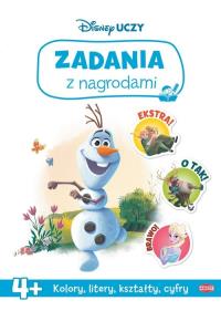 Okładka książki Disney Uczy. Kraina lodu. Zadania z nagrodami