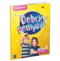 Dobry pomysł! Czterolatek. Karty aktywności cz.1. Autor:   Praca zbiorowa. Dobreksiazki.pl Okładka książki Dobry pomysł! Czterolatek. Karty aktywności cz.1