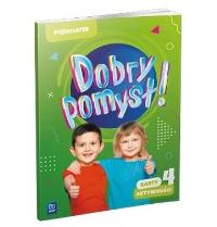 Dobry pomysł! Pięciolatek. Karty aktywności cz.4. Autor: Opracowanie zbiorowe. Dobreksiazki.pl Okładka książki Dobry pomysł! Pięciolatek. Karty aktywności cz.4