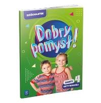 Dobry pomysł! Sześciolatek. Karty aktywności cz.4. Autor: Opracowanie zbiorowe. Dobreksiazki.pl Okładka książki Dobry pomysł! Sześciolatek. Karty aktywności cz.4