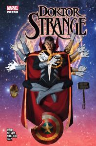 Doktor Strange. Marvel Fresh. Tom 2 wyd. 2024. Autor: Barry Kitson, Waid Mark. Dobreksiazki.pl Okładka książki Doktor Strange. Marvel Fresh. Tom 2 wyd. 2024
