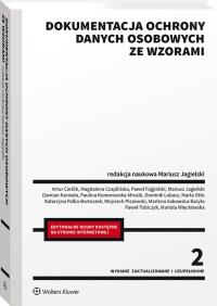 Okładka książki Dokumentacja ochrony danych osobowych ze wzorami