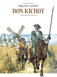 Don Kichot. Autor: Philippe Chanoina, Jean-Blaise Djian, David Pellet. Dobreksiazki.pl Okładka książki Don Kichot