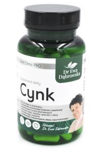 Dr Ewa Dąbrowska Cynk 120 kaps. Producent: Dr Ewa Dąbrowska. Dobreksiazki.pl Zdjęcie produktu Dr Ewa Dąbrowska Cynk 120 kaps
