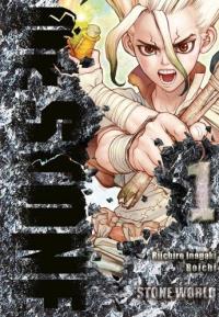 Dr Stone 01. Autor: Riichiro Inagaki, Boiichi. Dobreksiazki.pl Okładka książki Dr Stone 01