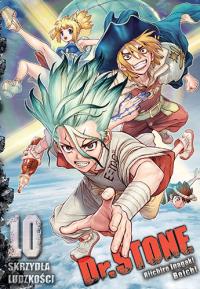 Dr Stone 10. Autor: Riichiro Inagaki, Boiichi. Dobreksiazki.pl Okładka książki Dr Stone 10
