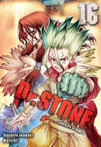 Dr Stone. Tom 16. Autor: Riichiro Inagaki, Boichi. Dobreksiazki.pl Okładka książki Dr Stone. Tom 16