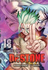 Dr Stone. Tom 18. Autor: Riichiro Inagaki, Boichi. Dobreksiazki.pl Okładka książki Dr Stone. Tom 18