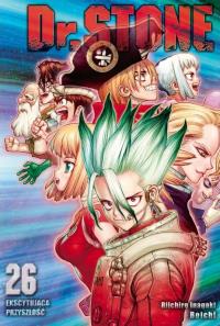 Dr Stone. Tom 26. Autor: Riichiro Inagaki, Boichi. Dobreksiazki.pl Okładka książki Dr Stone. Tom 26