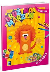 Okładka książki Drużyna marzeń Czterolatek.Wyprawka 2022 WSIP