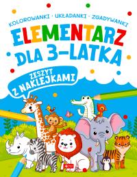 Elementarz dla 3-latka. Autor: Praca zbiorowa. Dobreksiazki.pl Okładka książki Elementarz dla 3-latka