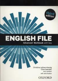 English File 3E Advanced WB/key. Autor: Latham-Koenig Christina, Oxenden Clive, Jane Huds. Dobreksiazki.pl Okładka książki English File 3E Advanced WB/key