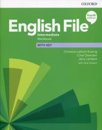 English File 4E Intermediate WB + key OXFORD. Autor: Clive Oxenden; Christina Latham-Koenig, Chomacki Kate. Dobreksiazki.pl Okładka książki English File 4E Intermediate WB + key OXFORD