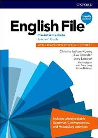 English File 4th edition Pre-Intermediate Teacher's Guide + Teacher's Resource Centre. Autor: Clive Oxenden; Christina Latham-Koenig, Lambert Jerry. Dobreksiazki.pl Okładka książki English File 4th edition Pre-Intermediate Teacher's Guide + Teacher's Resource Centre