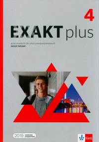 Exakt plus 4. Ćwiczenia + kod LEKTORKLETT. Autor: Opracowanie zbiorowe. Dobreksiazki.pl Okładka książki Exakt plus 4. Ćwiczenia + kod LEKTORKLETT