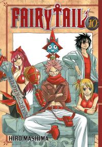 Fairy Tail. Tom 10. Autor: Hiro Mashima. Dobreksiazki.pl Okładka książki Fairy Tail. Tom 10