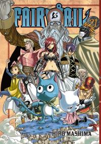 Fairy Tail. Tom 21. Autor: Hiro Mashima. Dobreksiazki.pl Okładka książki Fairy Tail. Tom 21