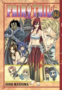 Fairy Tail. Tom 34. Autor: Hiro Mashima. Dobreksiazki.pl Okładka książki Fairy Tail. Tom 34