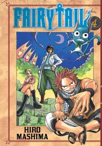 Fairy Tail. Tom 4. Autor: Hiro Mashima. Dobreksiazki.pl Okładka książki Fairy Tail. Tom 4