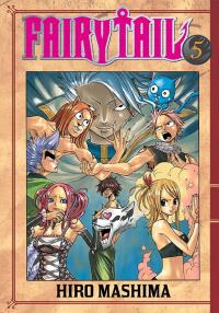 Fairy Tail. Tom 5. Autor: Hiro Mashima. Dobreksiazki.pl Okładka książki Fairy Tail. Tom 5