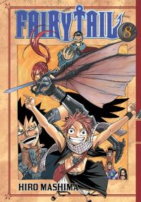 Fairy Tail. Tom 8. Autor: Hiro Mashima. Dobreksiazki.pl Okładka książki Fairy Tail. Tom 8