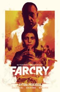 Far Cry. Rytuał przejścia. Autor: Bryan Edward Hill, Geraldo Borges, Jacek Drewnows. Dobreksiazki.pl Okładka książki Far Cry. Rytuał przejścia