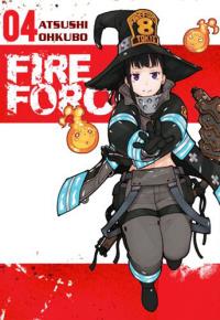 Fire Force 04 + karta. Autor: Atsushi Ohkubo. Dobreksiazki.pl Okładka książki Fire Force 04 + karta
