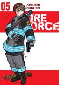 Fire Force 05 + karta. Autor: Atsushi Ohkubo. Dobreksiazki.pl Okładka książki Fire Force 05 + karta