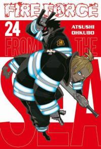Fire Force. Tom 24. Autor: Atsushi Ohkubo. Dobreksiazki.pl Okładka książki Fire Force. Tom 24